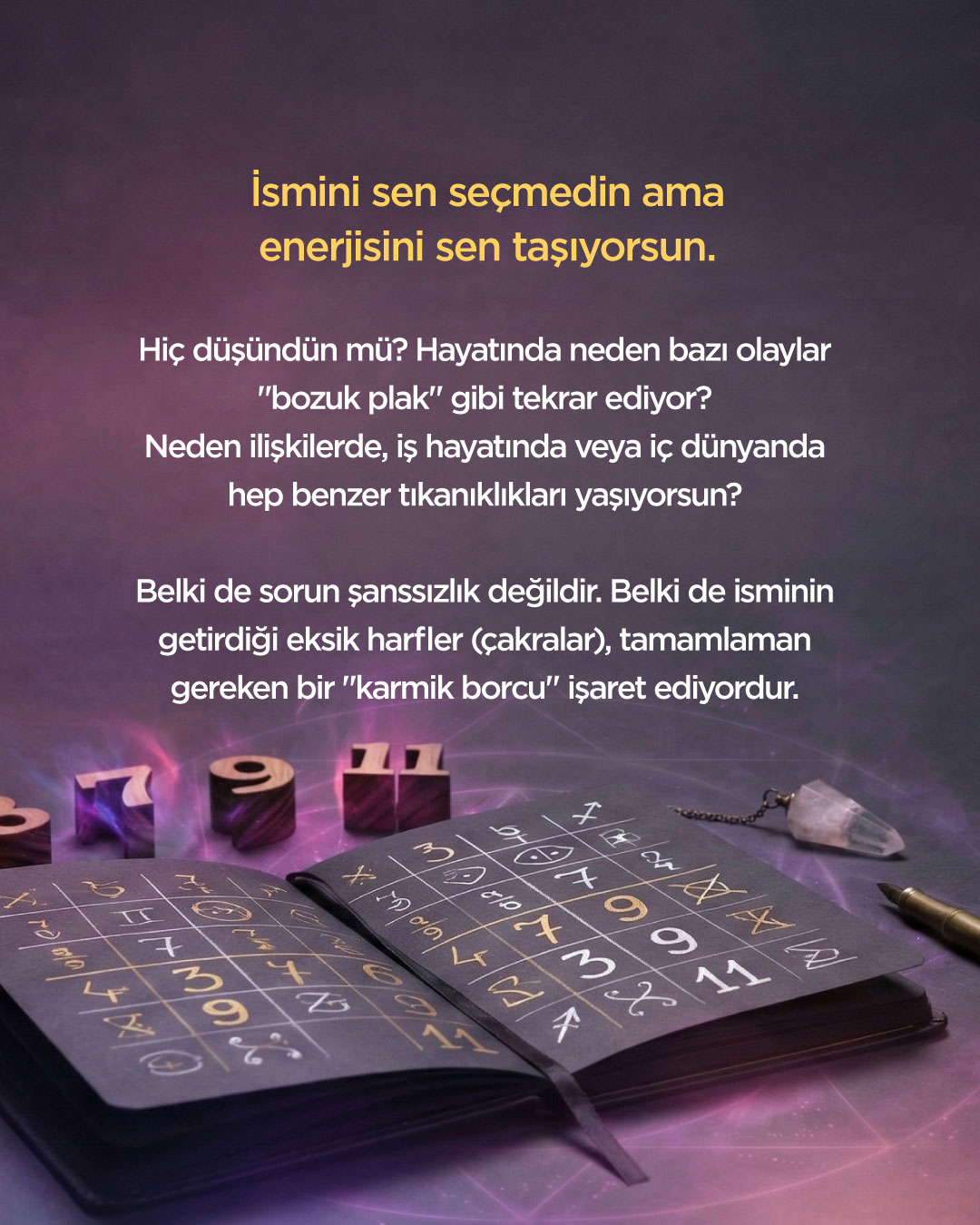 TEMEL ve İLERİ SEVİYE NUMEROLOJİ SEMİNERİ