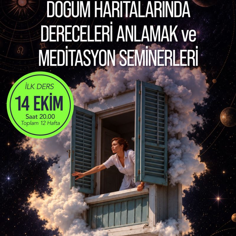 Doğum Haritalarında Derecelerin Anlamları, Meditasyon Ve Burçlar için Yaratıcı Çalışmalar
